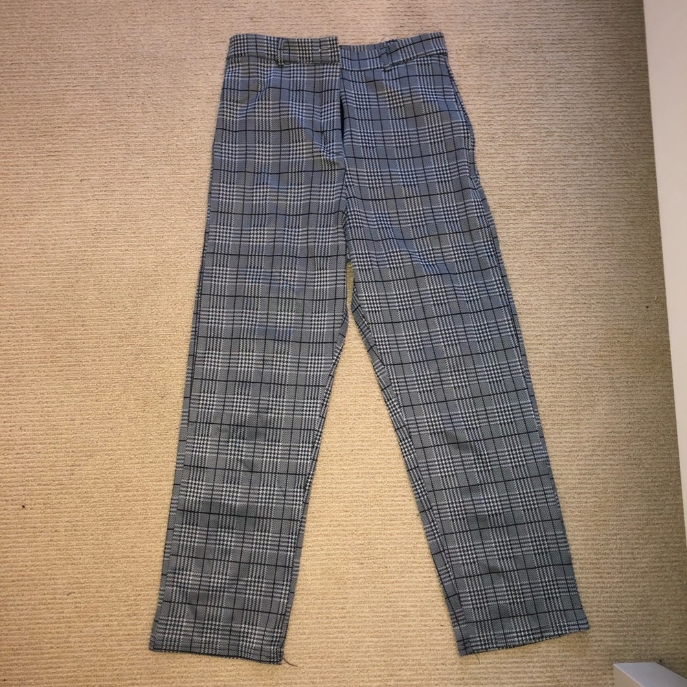 Plaid trousers